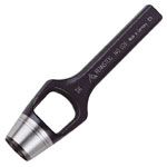 Rennsteig 140 025 0 Hole Punch diameter25mm Tool Steel Black Dip-Coated