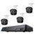 Reolink NVS8-12MB4 IP-CCTV Set 8-Channel 12MP 4 Outdoor Cameras PoE IP66