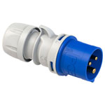 REV 512525555 CEE CARA Plug 16A 3-Pin 250V 1Piece
