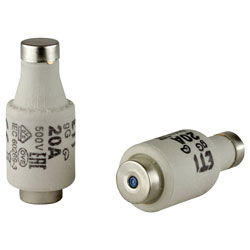 REV 0515005555 Neozed, fusibile D01/E14 10A, 10 pezzi, 250 VDC / 400 VAC, grigio