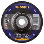 Rhodius 200253 RS2 Grinding Disc 180mm Versatile Roughing Wheel Steel