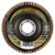 Rhodius 210249 LSK FK Flap Disc 115mm 22.23mm for Stainless Steel Grinding