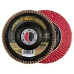 Rhodius 210276 LSK FK Flap Disc 115mm Ideal for Stainless Steel Grinding
