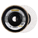 Rhodius 210474 LGA ALU Flap Disc 115 mm for Non-Ferrous Metal Grinding