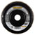 Rhodius 210476 LGA Flap Disc 125mm for Non-ferrous Metal Grinding