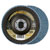 Rhodius 210482 LSZ F3 Flap Disc 125mm Zirconium-Aluminium Oxide