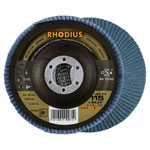 Rhodius 210663 LSZ F3 Flap Disc 115mm Stainless Steel Zirconium 1 piece