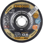 Rhodius 210828 XTK6 Cutting Disc 115mm Stainless Low Burr Easy Cut