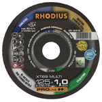 Rhodius 211211 XT69 Cutting Disc 125 mm 10 Pieces Extra-Thin Durable
