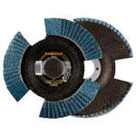 Rhodius 211306 VISION PRO Flap Disc 115mm 22.23mm Zirconia 5 Pieces Transparent