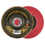 Rhodius 211311 JUMBO SPEED PACK Flap Disc 125mm Fast Grinding 5Pieces