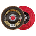 Rhodius 211313 JUMBO SPEED Flap Disc 125mm 22.23mm 5Pieces High Cutting Power