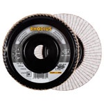 Rhodius 211315 LGA Flap Disc 125mm for Aluminium Grinding 5Pieces