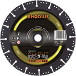Rhodius 303390 DG210 ALLCUT Diamond Disc 180mm Dia 22.23mm Bore 1 piece