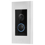 Ring 8VR1E7-0EU0 Video Doorbell Elite PoE Interchangeable Faceplates