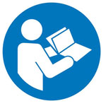 SafetyMarking 30.A7420 Sign Self-Adhesive Film 30mm 15pieces ISO 7010