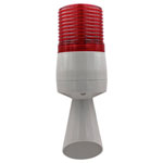 Schabus 200994 Hooter Electric Horn & Flashing Light, 230V, Universal Use