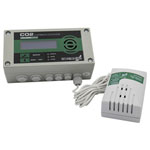 Schabus 300253 GX-D250 Air Quality Sensor Mains-Powered CO2 Detection