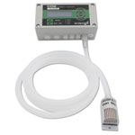 Schabus 300263 GX-D500P CO2 Detector, Built-in Sensor, Mains-Powered