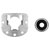 Schellenberg 83501 Maxi Wall Brackets Smooth Ball Bearing 60-70 mm Shaft