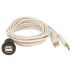 Schlegel RRJ_2USB_SW_150 USB Adapter 2x Socket to 2x Plug USB 2.0