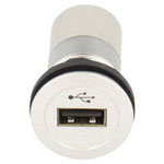 Schlegel RRJ_USB_AA_B USB 2.0 Socket Built-In LED Ring Blue 1 piece