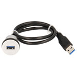 Schlegel RRJ_USB3 USB 3.0 Socket A to Plug A 1 piece Fast Data Transfer