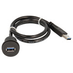 Schlegel RRJ_USB3_SW USB 3.0 Socket 2x A to Plug 2x A 1 piece