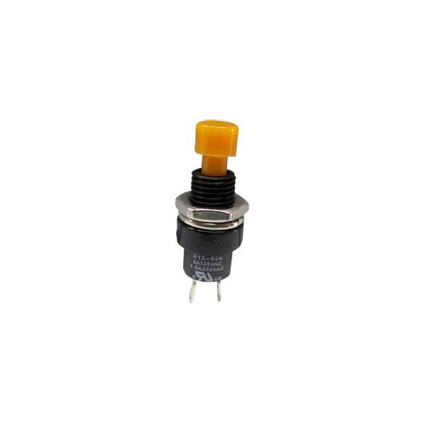 SCI 701117 R13-509A-05YL Pushbutton 250V AC 1.5A Momentary Off/(On)