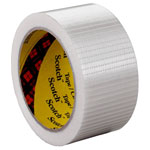 Scotch 8959 Filament Tape 50m x 50mm Strong BOPP Synthetic Rubber