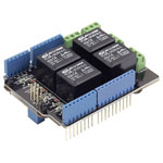 Seeed Studio 103030009 Relay Shield v3.0: 4 Relays Arduino-Compatible