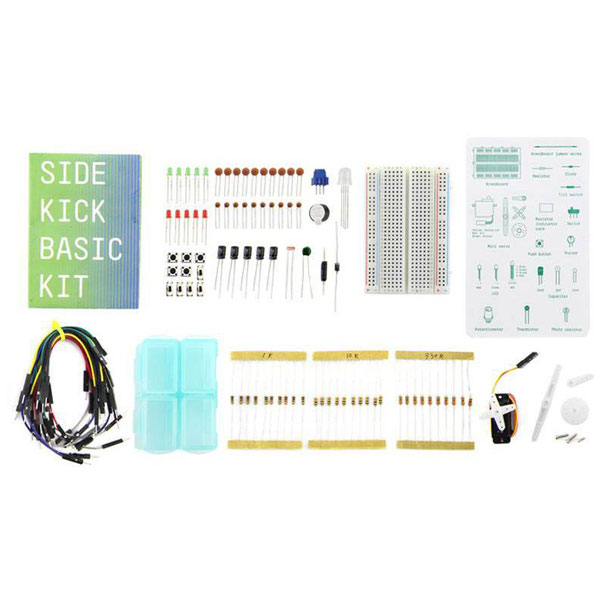 Seeed Studio 110060025 Sidekick Basic Kit for Arduino with Accessories