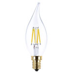 Segula 55206 LED Candle Bulb Warm White 3W E14 35x112mm