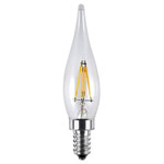 Segula 55231 LED Bulb Vintage E10 1.5W Warm White Perfect for Chandeliers
