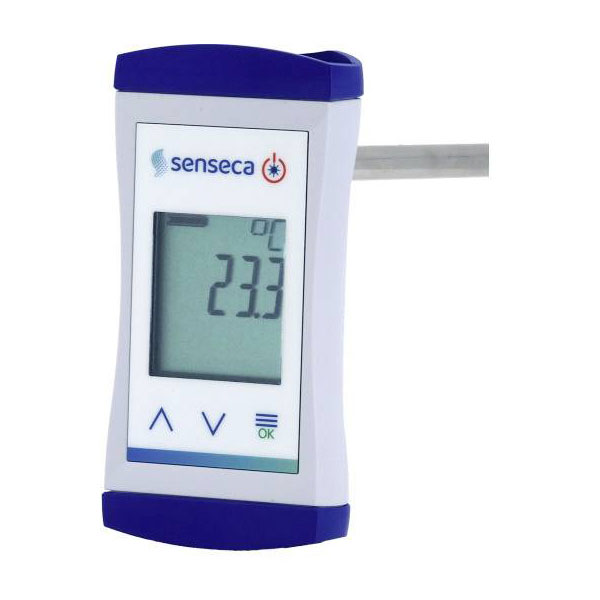 Senseca 486772 ECO 122 Probe Thermometer, 70-250°C, Stainless Steel