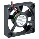 SEPA 514083009 Axial Fan 24V DC 11.28m³/h 40x40x10mm Long Life