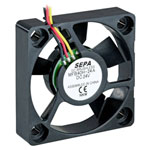 SEPA 541083010 MFB40H24A-001 Axial Fan 24V DC 11.28m³/h 40x40x10mm