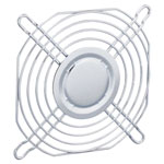 SEPA 918010050 Fan Grille 80x80mm Metal Grid with Hub Cover