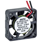 SEPA MF15B05-BLI Axial Fan 5V DC 0.7m³/h 15x15x4.5mm
