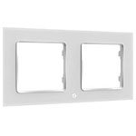 Shelly WF2_White Wall Frame Stylish Finish And Bracket For Wall Switch