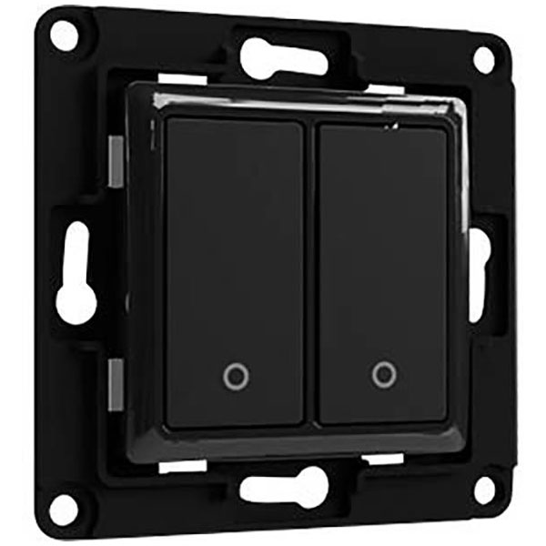 Shelly WS2 Shelly Wall Switch Black Compact Design Easy Installation