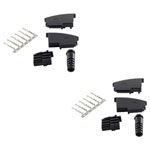 Shiverpeaks BS72000-SET2 BASIC-S 2x TAE F Plug Kit Black 2 pieces