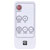 SHX 37PTC2000LD Fan Heater Black-White Remote Control Overheat Protection