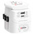 Skross 1.302474 Pro Light USB AC45PD Travel Adapter with PD USB Charger