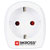 Skross 1.500232-E Travel Adapter EU to Danish for Schuko & Euro Plugs
