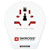 Skross 1500268 Travel Adapter World to USA USB for 2/3-pin devices