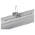SLV 1007493 Waterproof LED Bathroom Ceiling Light 36W Grey Monochrome