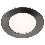 SLV 112225 DL126 LED Recessed Light 3W Brushed Metal Low Height