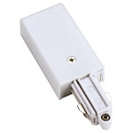 SLV 143031 High Voltage Rail Feeder, 1-Phase, White, Ground Left