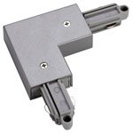 SLV 143052 L-shape High Voltage Connector, 1-Phase Silver, Ground Left/Right